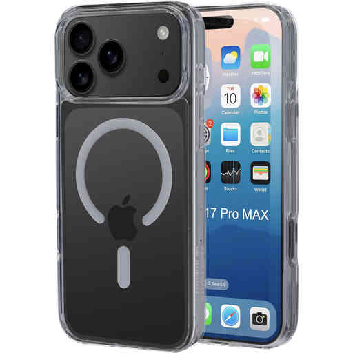 Mobiparts Hardcover Apple iPhone 17 Pro Max Clear (Magsafe Compatible)