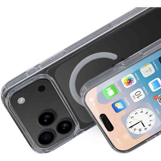 Mobiparts Hardcover Apple iPhone 17 Pro Max Clear (Magsafe Compatible)