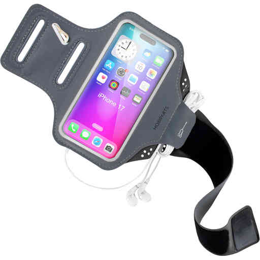 Mobiparts Comfort Fit Sport Armband Apple iPhone 17 Black