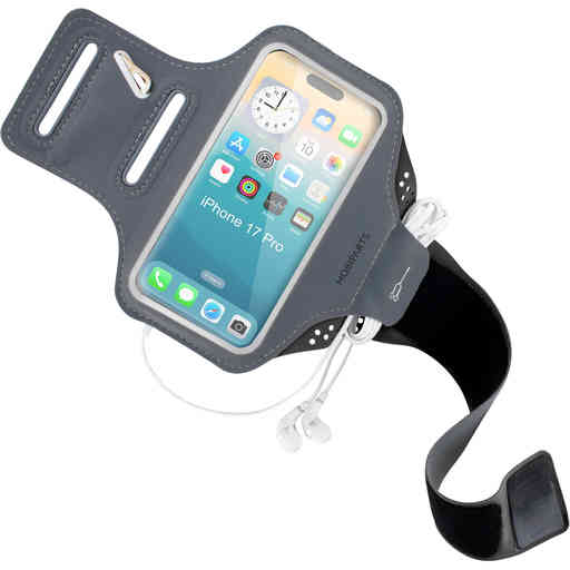 Mobiparts Comfort Fit Sport Armband Apple iPhone 17 Pro Black