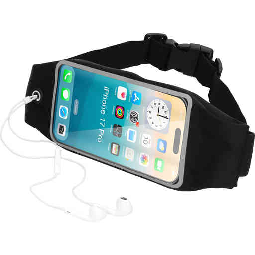 Mobiparts Comfort Fit Sport Belt Apple iPhone 17 Pro Black