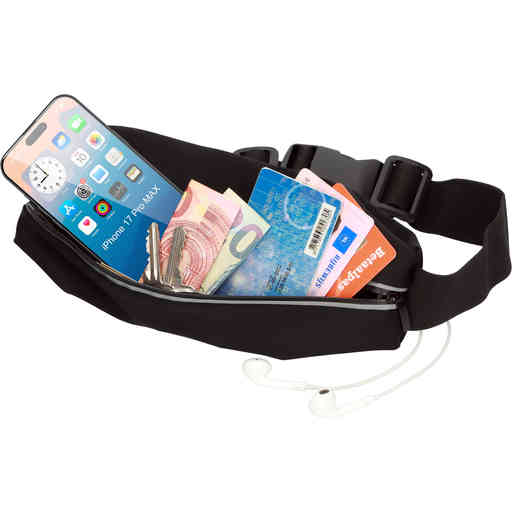Mobiparts Comfort Fit Sport Belt Apple iPhone 17 Pro Max Black