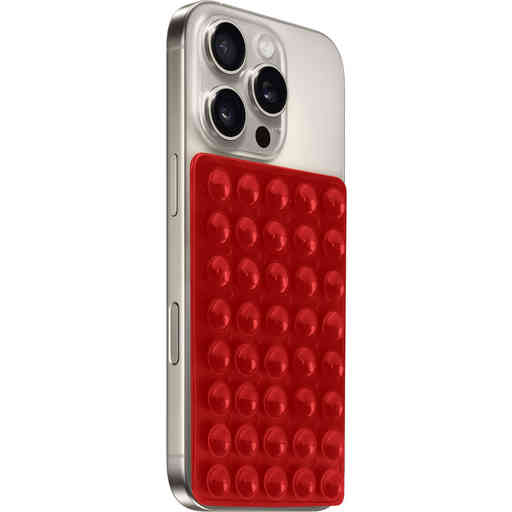 Mobiparts Silicone Sticky Pad Red