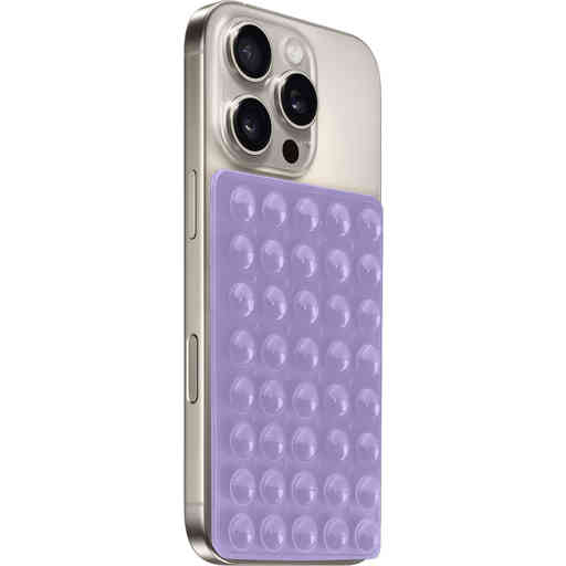 Mobiparts Silicone Sticky Pad Lila