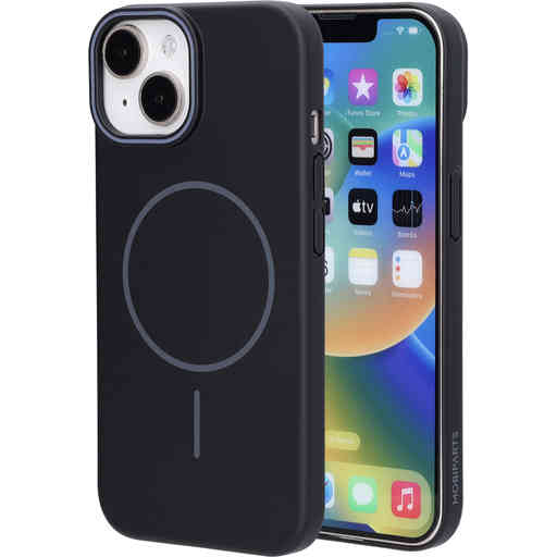 Mobiparts Slim Line Case Apple iPhone 15 (MagSafe Compatible) Onyx Black