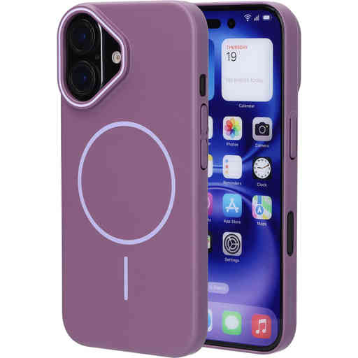 Mobiparts Slim Line Case Apple iPhone 16 (MagSafe Compatible) Imperial Purple