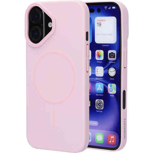 Mobiparts Slim Line Case Apple iPhone 16 (MagSafe Compatible) Blush Pink