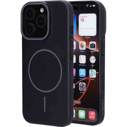 Mobiparts Slim Line Case Apple iPhone 16 Pro (MagSafe Compatible) Onyx Black