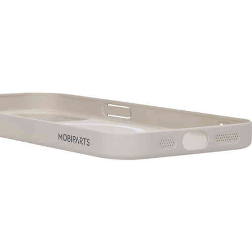 Mobiparts Slim Line Case Apple iPhone 16 Pro (MagSafe Compatible) Off White
