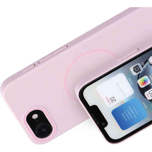 Mobiparts Slim Line Case Apple iPhone 16e (MagSafe Compatible) Blush Pink