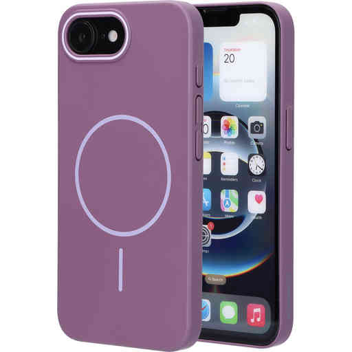 Mobiparts Slim Line Case Apple iPhone 16e (MagSafe Compatible) Imperial Purple