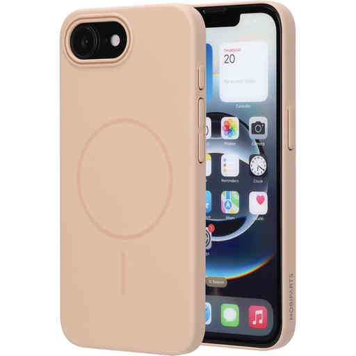 Mobiparts Slim Line Case Apple iPhone 16e (MagSafe Compatible) Dune Sand