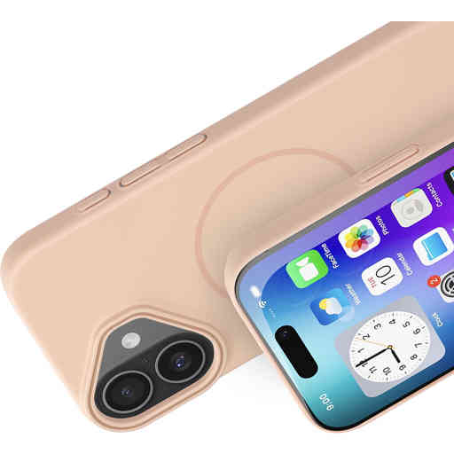 Mobiparts Slim Line Case Apple iPhone 17 (MagSafe Compatible) Dune Sand