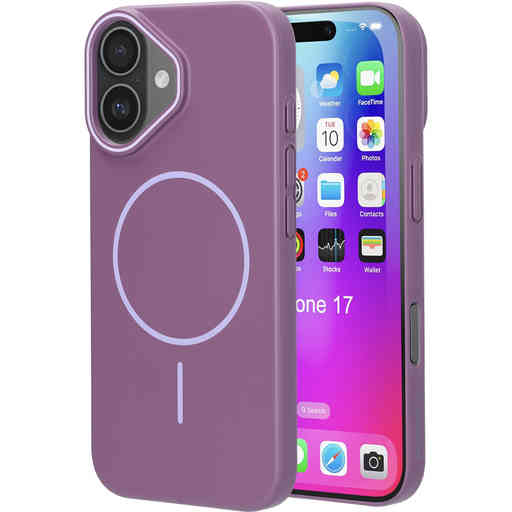 Mobiparts Slim Line Case Apple iPhone 17 (MagSafe Compatible) Imperial Purple
