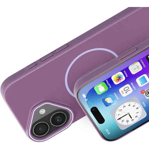 Mobiparts Slim Line Case Apple iPhone 17 (MagSafe Compatible) Imperial Purple