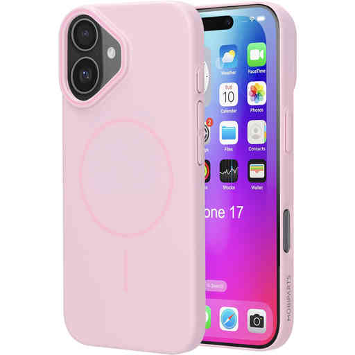 Mobiparts Slim Line Case Apple iPhone 17 (MagSafe Compatible) Blush Pink