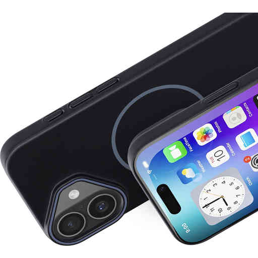 Mobiparts Slim Line Case Apple iPhone 17 (MagSafe Compatible) Onyx Black