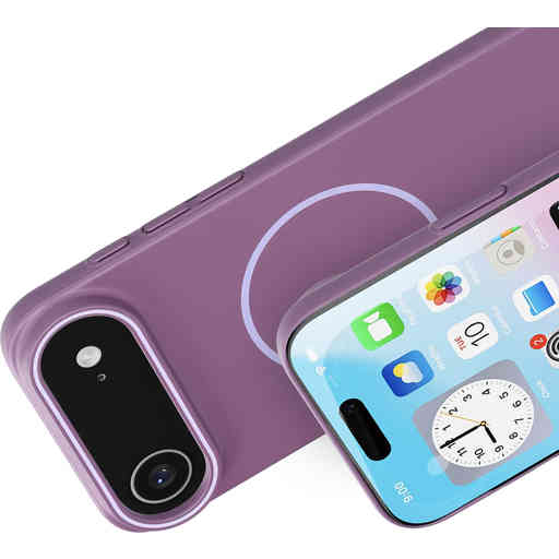 Mobiparts Slim Line Case Apple iPhone Air (MagSafe Compatible) Imperial Purple