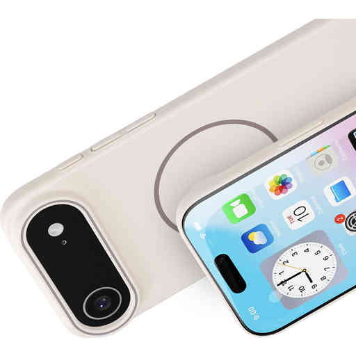 Mobiparts Slim Line Case Apple iPhone Air (MagSafe Compatible) Off White