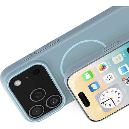 Mobiparts Slim Line Case Apple iPhone 17 Pro (MagSafe Compatible) Sage Green