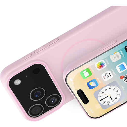 Mobiparts Slim Line Case Apple iPhone 17 Pro (MagSafe Compatible) Blush Pink
