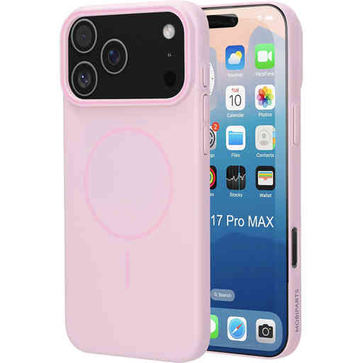 Mobiparts Slim Line Case Apple iPhone 17 Pro Max (MagSafe Compatible) Blush Pink