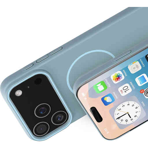 Mobiparts Slim Line Case Apple iPhone 17 Pro Max (MagSafe Compatible) Sage Green