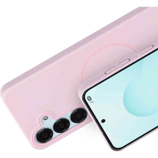 Mobiparts Slim Line Case Samsung Galaxy S25 (MagSafe Compatible) Blush Pink