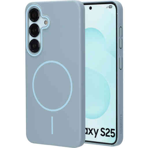 Mobiparts Slim Line Case Samsung Galaxy S25 (MagSafe Compatible) Sage Green
