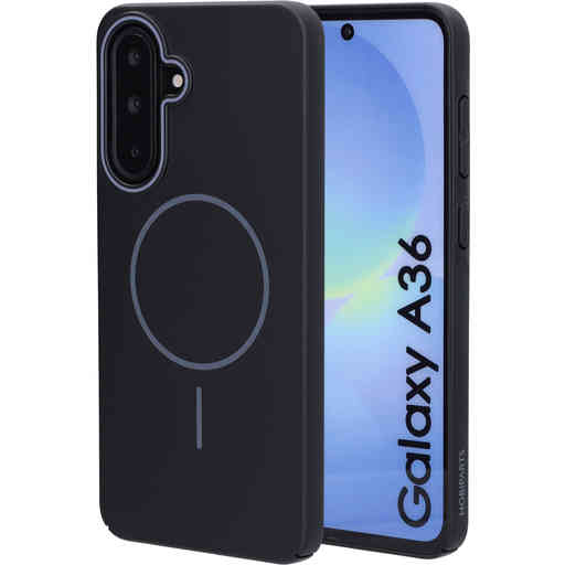 Mobiparts Slim Line Case Samsung Galaxy A36 (MagSafe Compatible) Onyx Black