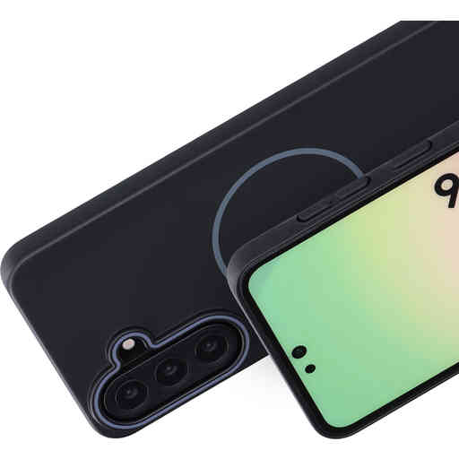 Mobiparts Slim Line Case Samsung Galaxy A56 (MagSafe Compatible) Onyx Black