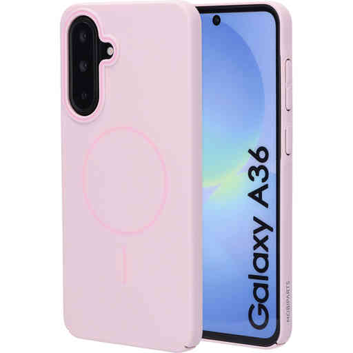 Mobiparts Slim Line Case Samsung Galaxy A36 (MagSafe Compatible) Blush Pink