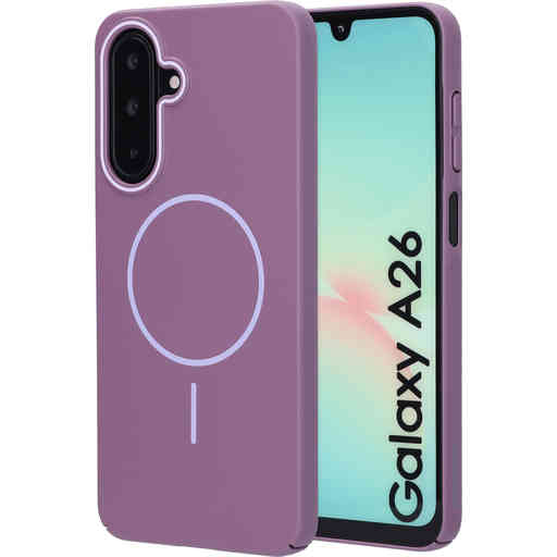 Mobiparts Slim Line Case Samsung Galaxy A26 (MagSafe Compatible) Imperial Purple