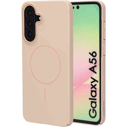 Mobiparts Slim Line Case Samsung Galaxy A56 (MagSafe Compatible) Dune Sand