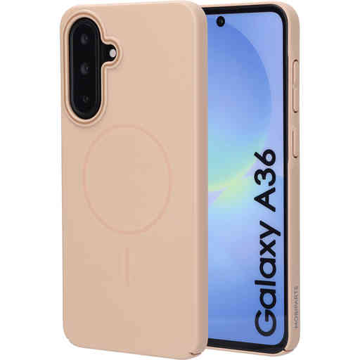 Mobiparts Slim Line Case Samsung Galaxy A36 (MagSafe Compatible) Dune Sand