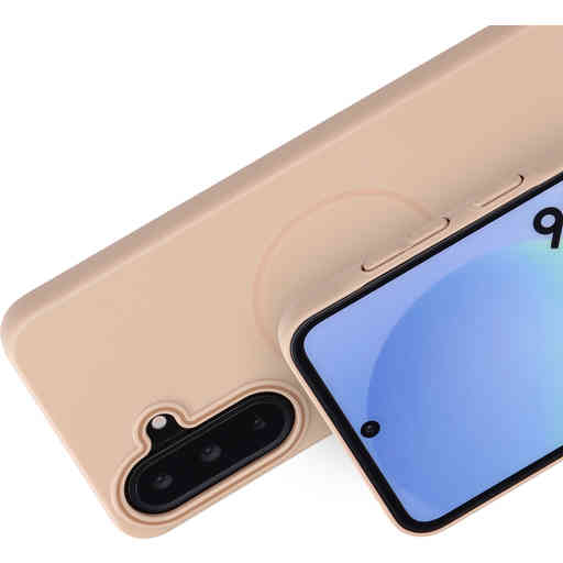 Mobiparts Slim Line Case Samsung Galaxy A36 (MagSafe Compatible) Dune Sand