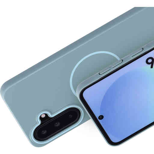 Mobiparts Slim Line Case Samsung Galaxy A36 (MagSafe Compatible) Sage Green