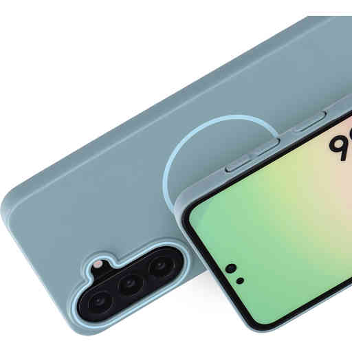 Mobiparts Slim Line Case Samsung Galaxy A56 (MagSafe Compatible) Sage Green