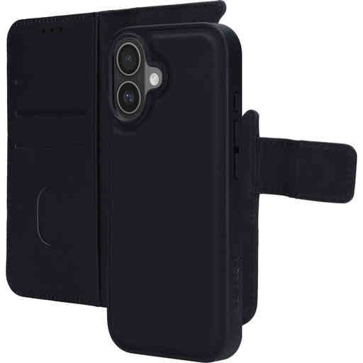 Mobiparts Leather 2 in 1 Wallet Case Apple iPhone 17 Black