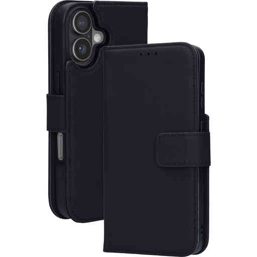 Mobiparts Leather 2 in 1 Wallet Case Apple iPhone 17 Black