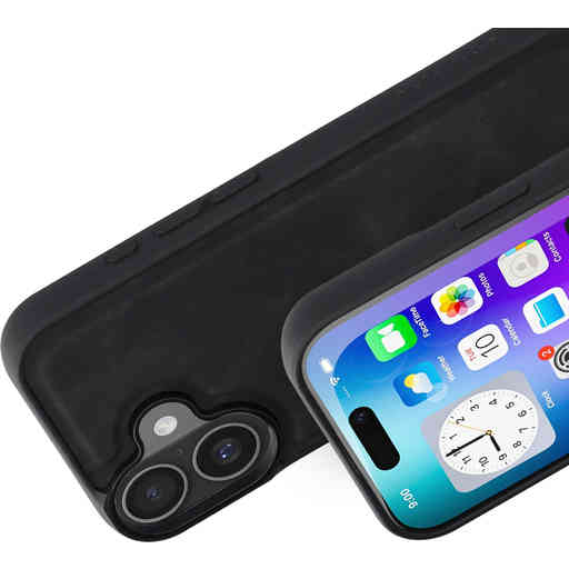 Mobiparts Classic  Backcover Apple iPhone 17 Graphite Black (MagSafe Compatible)
