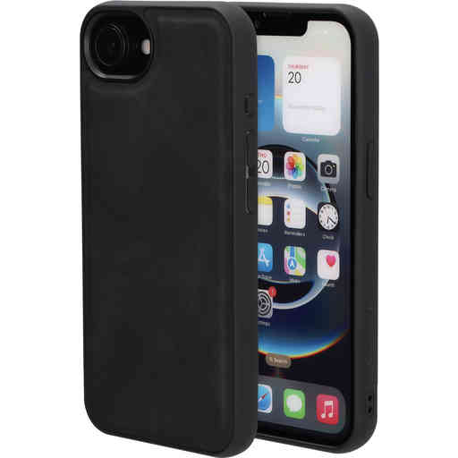 Mobiparts Classic  Backcover Apple iPhone 16e Graphite Black (MagSafe Compatible)