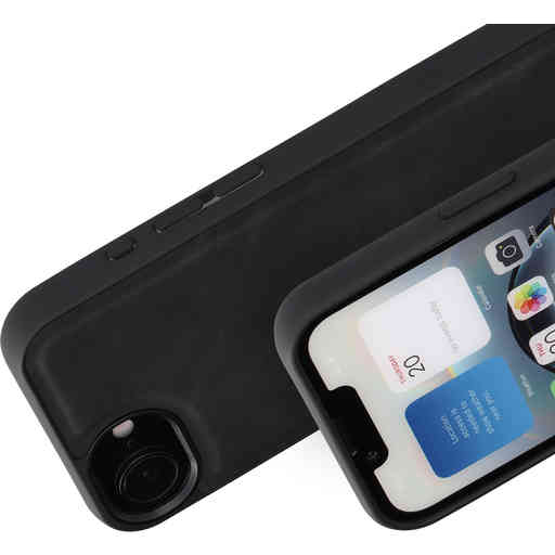 Mobiparts Classic  Backcover Apple iPhone 16e Graphite Black (MagSafe Compatible)