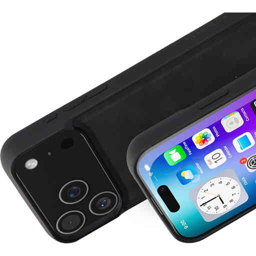 Mobiparts Classic  Backcover Apple iPhone 17 Pro Max Graphite Black (MagSafe Compatible)