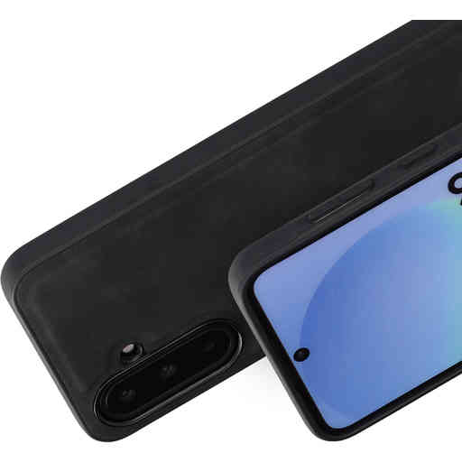 Mobiparts Classic  Backcover Samsung Galaxy A36 Graphite Black (MagSafe Compatible)