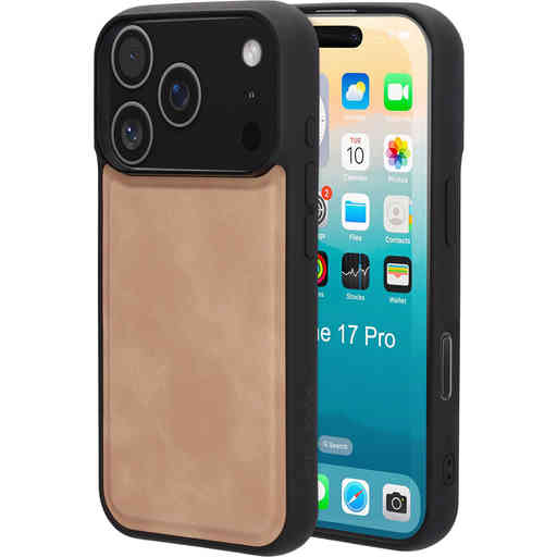 Mobiparts Classic  Backcover Apple iPhone 17 Pro Moonstone Beige (MagSafe Compatible)