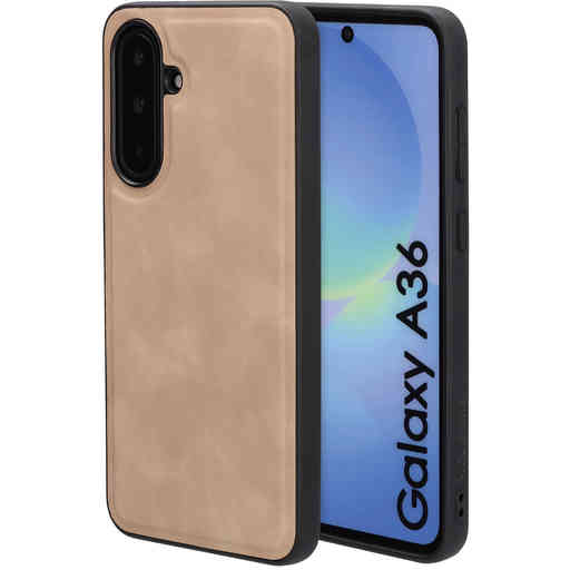Mobiparts Classic  Backcover Samsung Galaxy A36 Moonstone Beige (MagSafe Compatible)