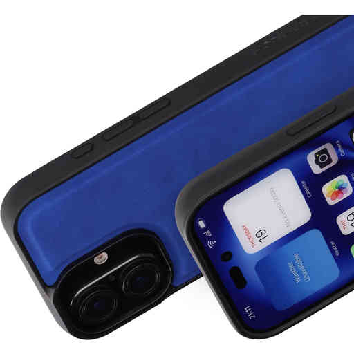 Mobiparts Classic  Backcover Apple iPhone 16 Sapphire Blue (MagSafe Compatible)