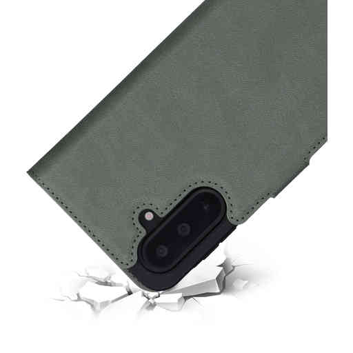 Mobiparts Classic Wallet Case Samsung Galaxy A17 Stone Green