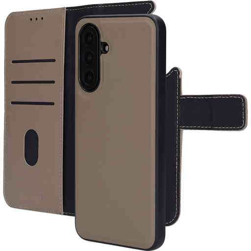 Mobiparts Leather 2 in 1 Wallet Case Samsung Galaxy A17 Taupe